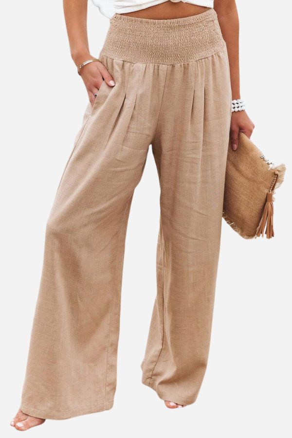 Women's High-Waisted Wide Leg Pants