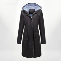 Women's Hooded Long Anorak Jacket