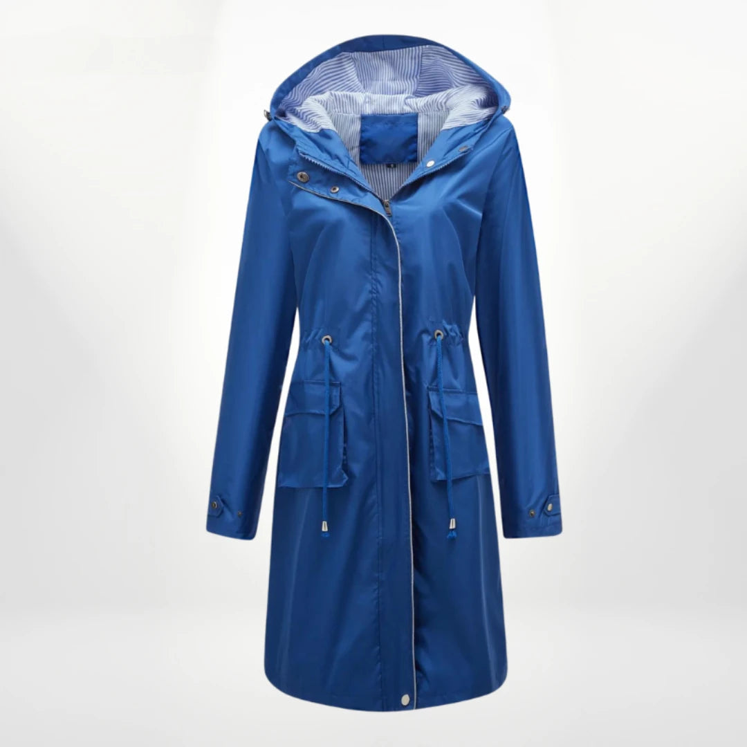 Women's Hooded Long Anorak Jacket