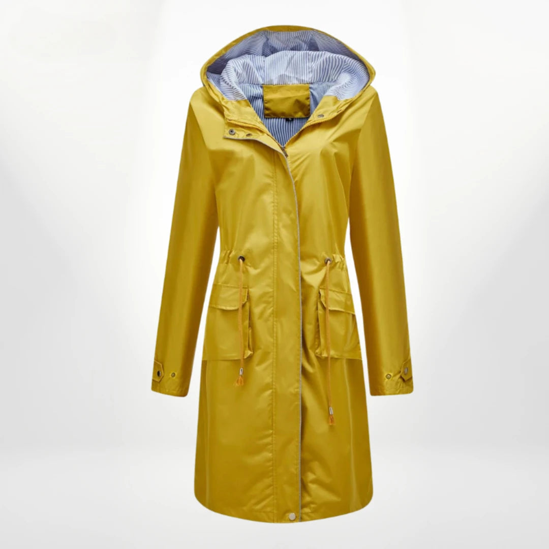 Women's Hooded Long Anorak Jacket
