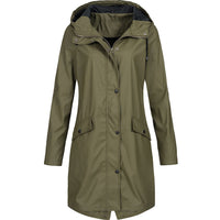Women's Hooded Long Jacket