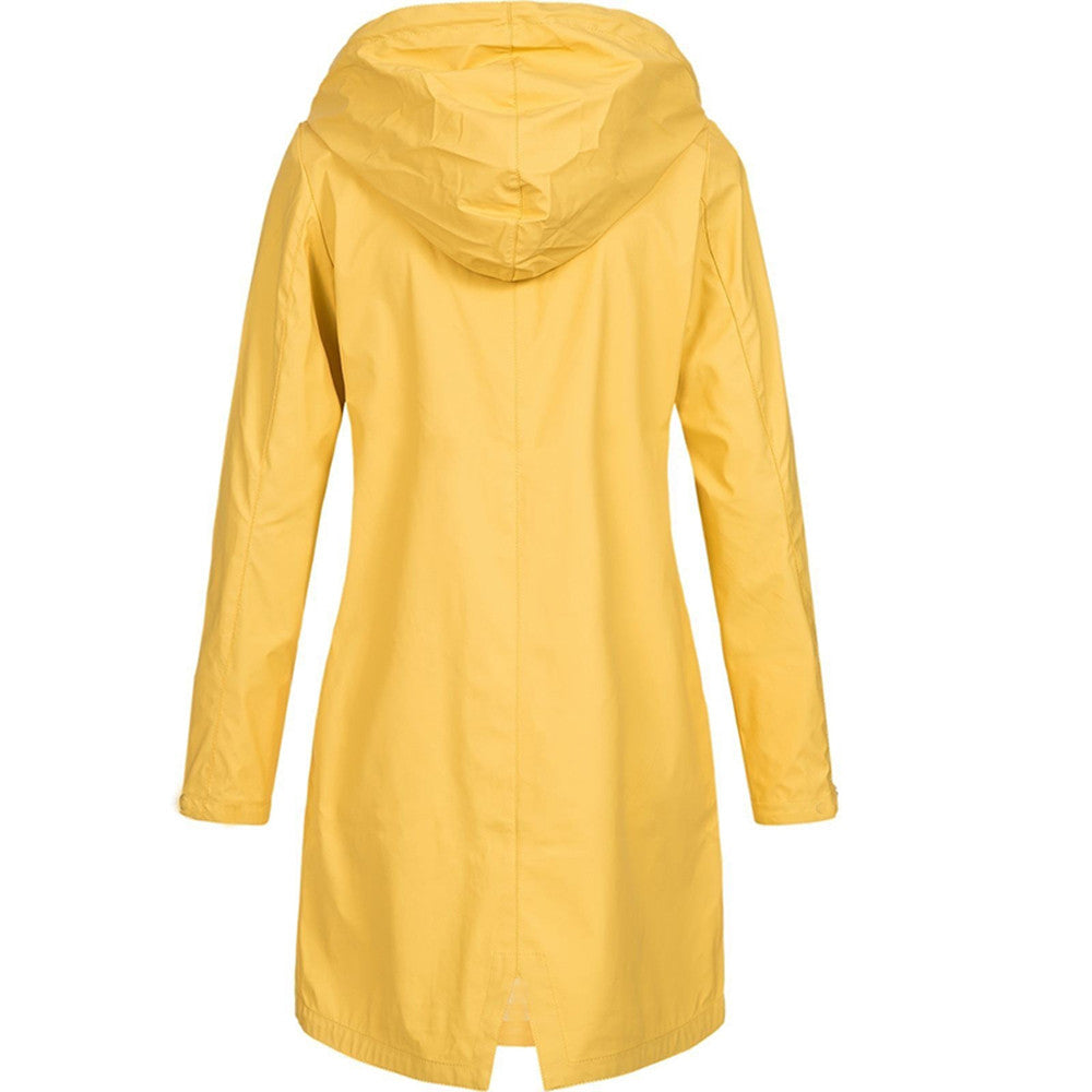 Women's Hooded Long Jacket