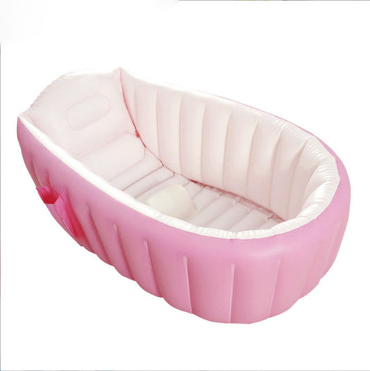 Women's Inflatable Wellness Bathtub with Integrated Safety Features