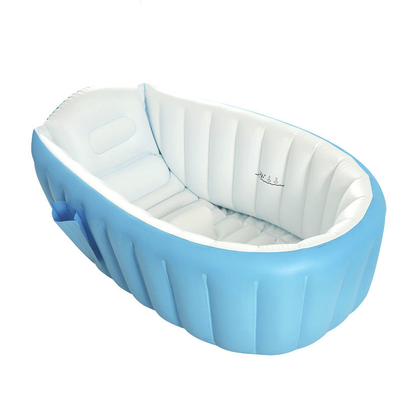 Women's Inflatable Wellness Bathtub with Integrated Safety Features