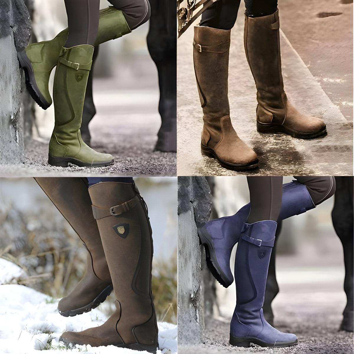 Women's Knee-High Riding Boots