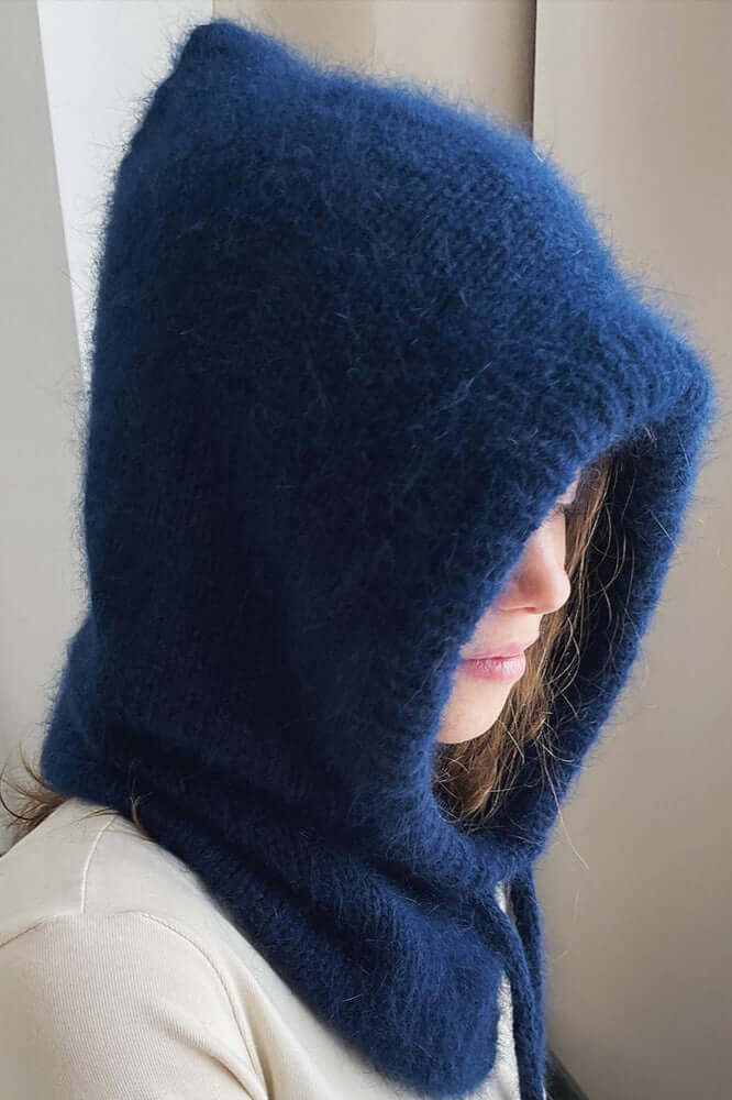 Women's Knitted Balaclava Hood - Warm Winter Scarf