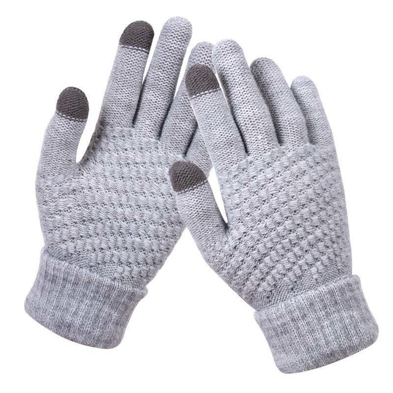 Women's Knitted Touchscreen Gloves