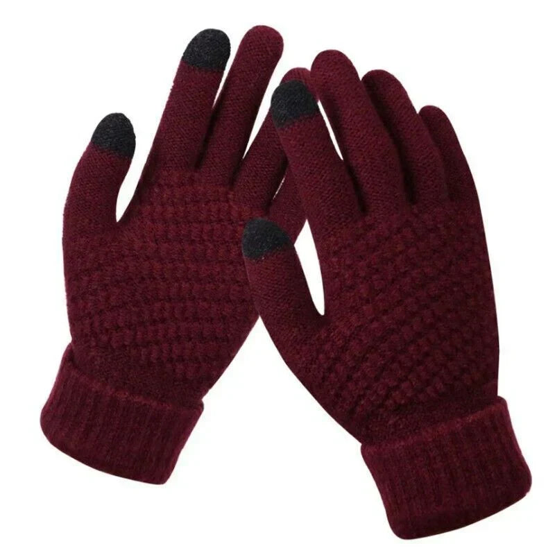 Women's Knitted Touchscreen Gloves