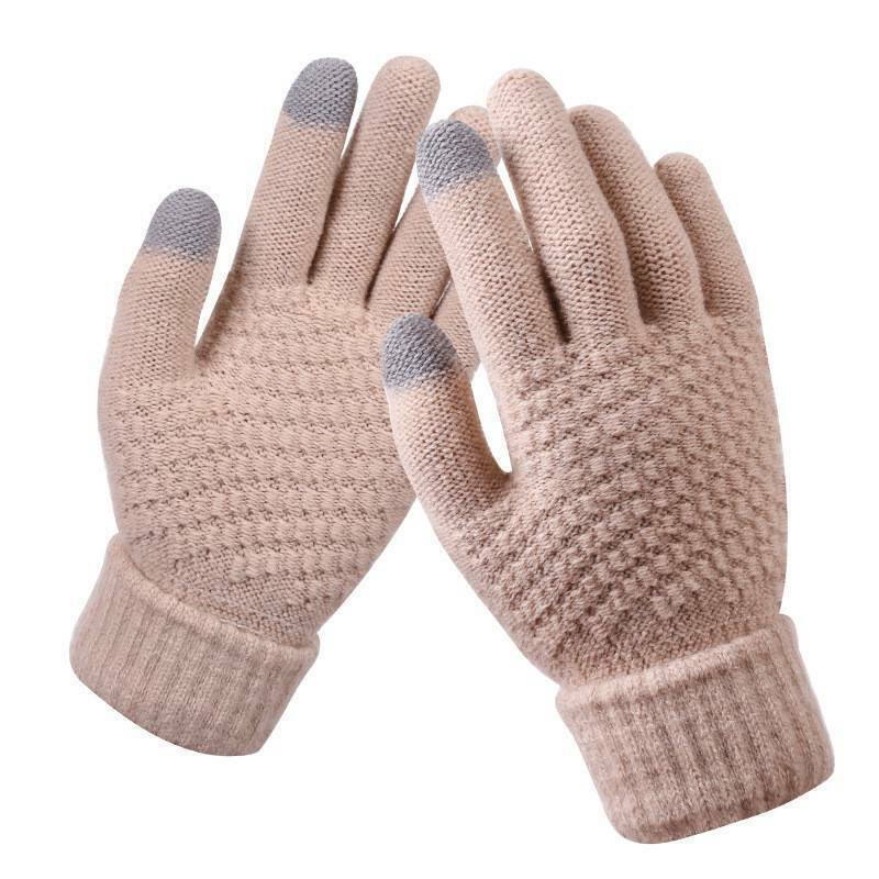 Women's Knitted Touchscreen Gloves
