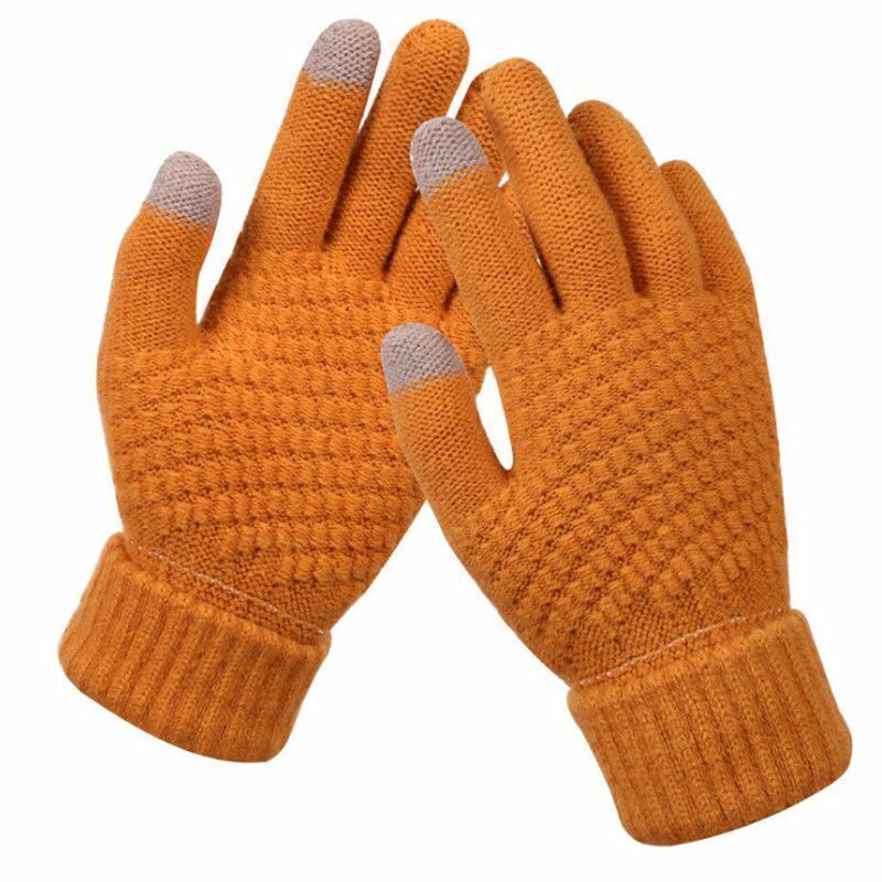 Women's Knitted Touchscreen Gloves