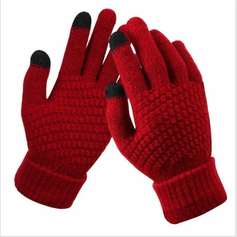 Women's Knitted Touchscreen Gloves