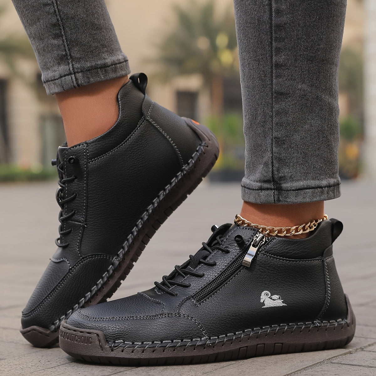 Women's Lace-Up Ankle Boots