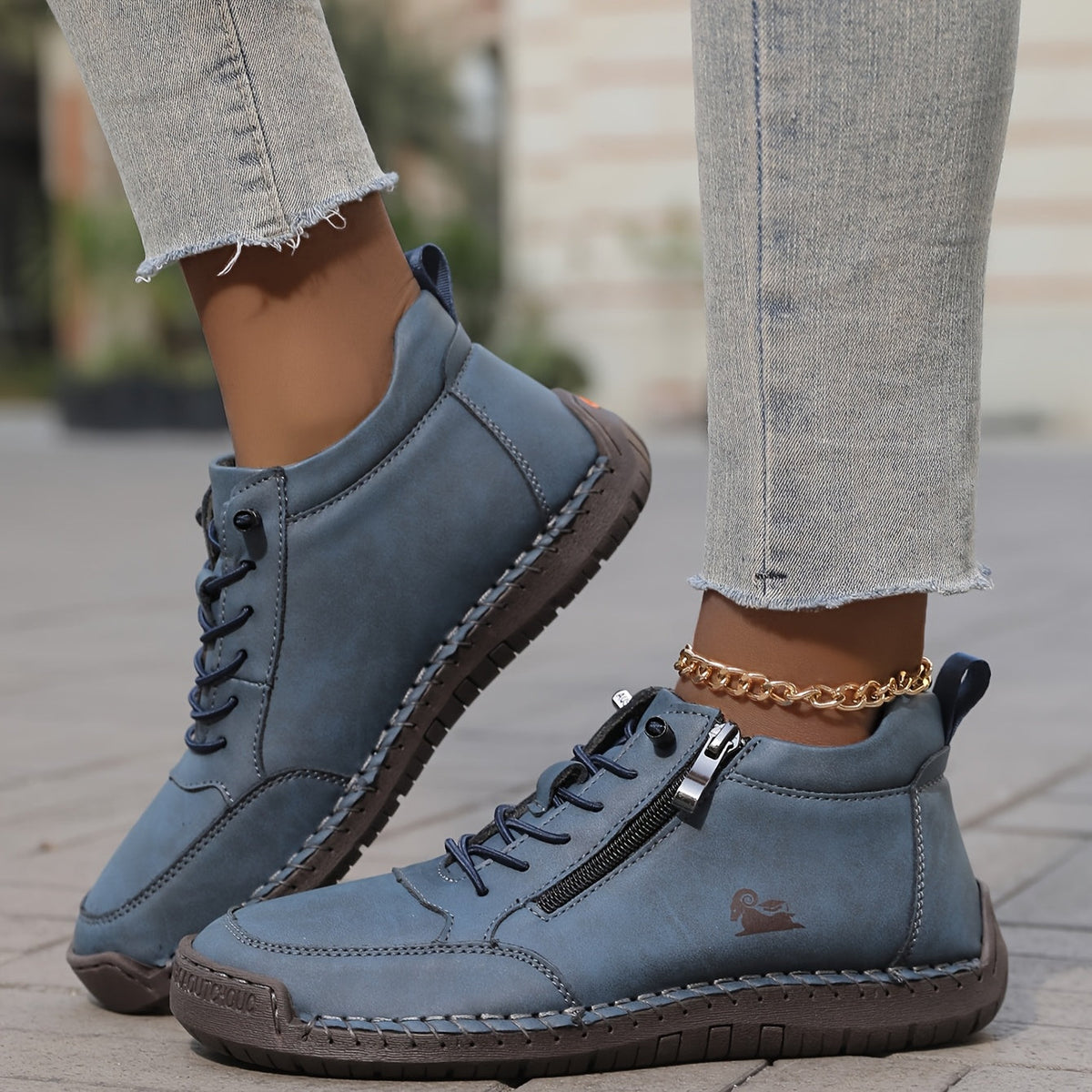 Women's Lace-Up Ankle Boots
