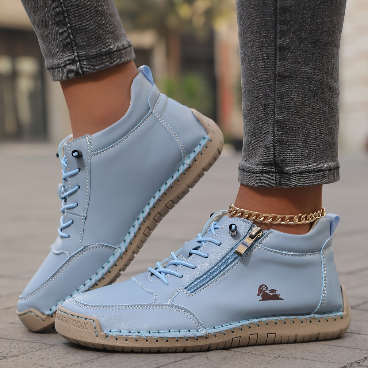 Women's Lace-Up Ankle Boots