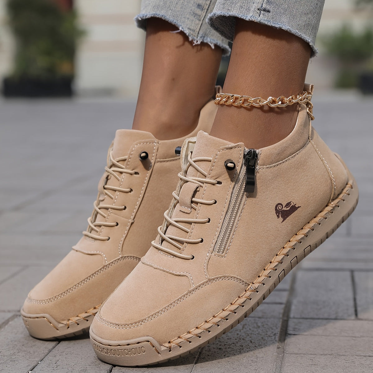Women's Lace-Up Ankle Boots