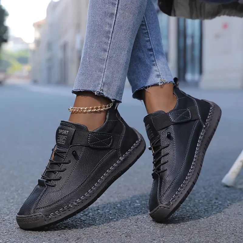 Women's Lace-Up High-Top Sneakers
