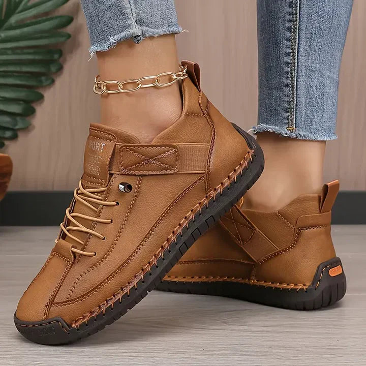 Women's Lace-Up High-Top Sneakers