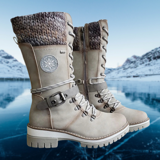 Women's Lace-Up Knee-High Boots