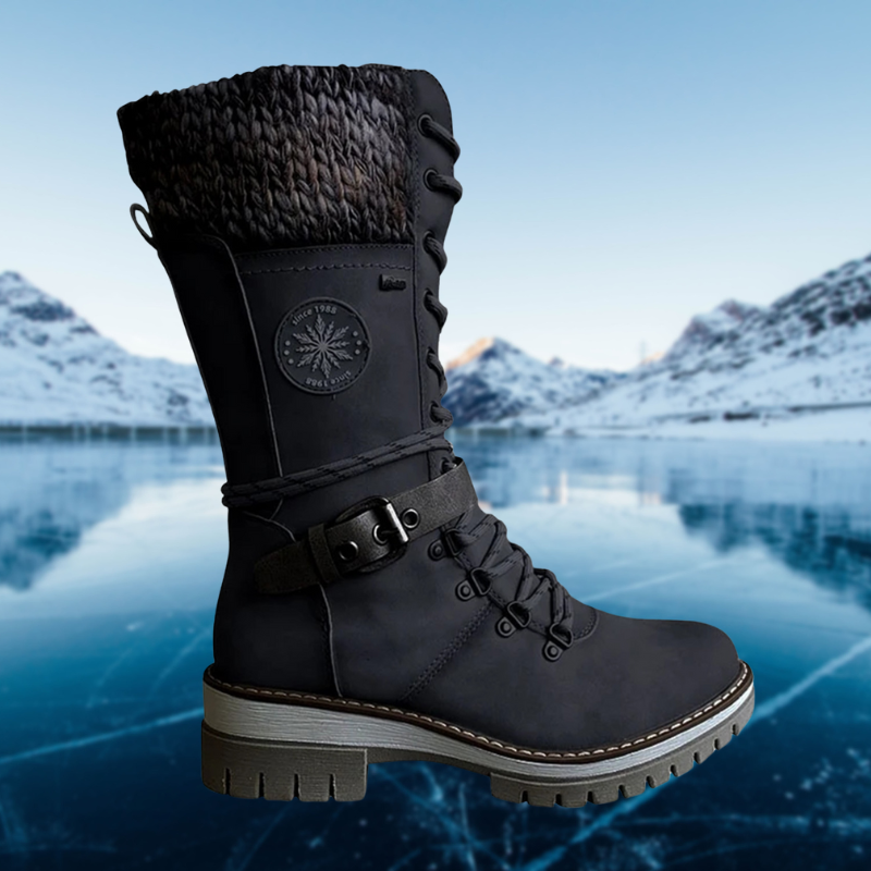 Women's Lace-Up Knee-High Boots