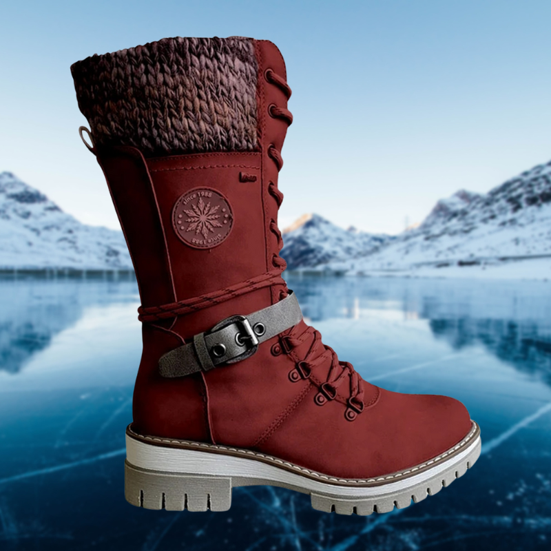 Women's Lace-Up Knee-High Boots