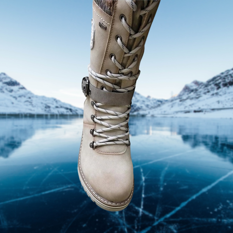 Women's Lace-Up Knee-High Boots