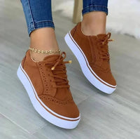 Women's Lace-Up Platform Sneakers
