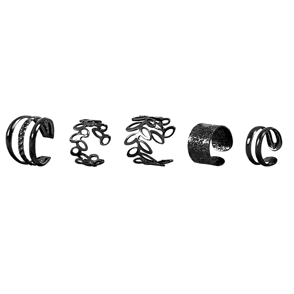 Women's Leaf Motif Clip-On Earrings