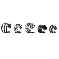 Women's Leaf Motif Clip-On Earrings