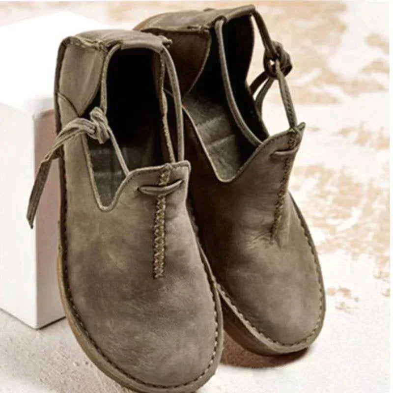 Women's Leather Autumn Shoes