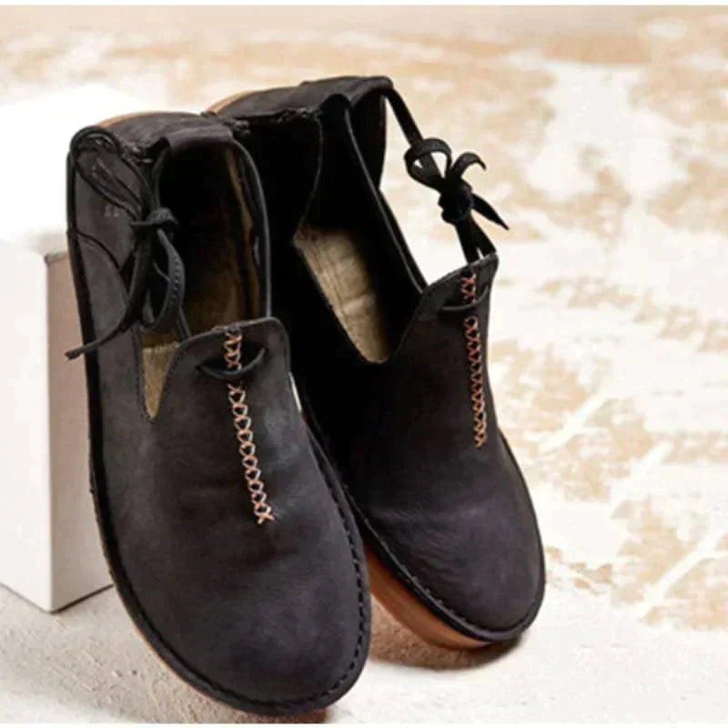 Women's Leather Autumn Shoes