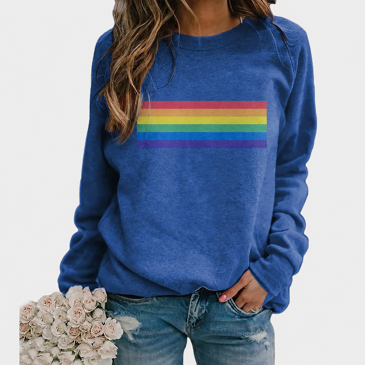 Women's Long Sleeve Crewneck Sweatshirt