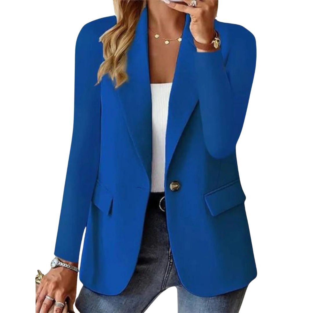 Women's Long-Sleeved Fitted Blazer