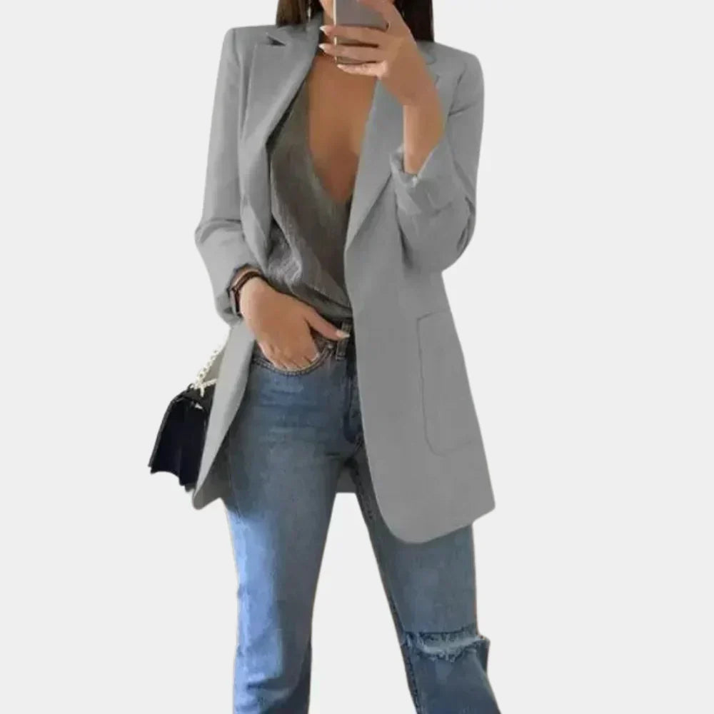 Women's Longline Slim Fit Blazer