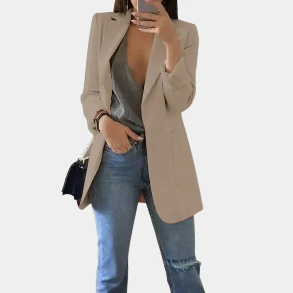 Women's Longline Slim Fit Blazer