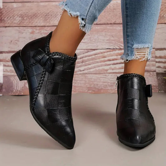 Women's Low-Heeled Ankle Boots