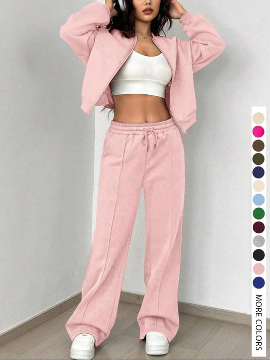 Women's Luxury Fleece Loungewear Set