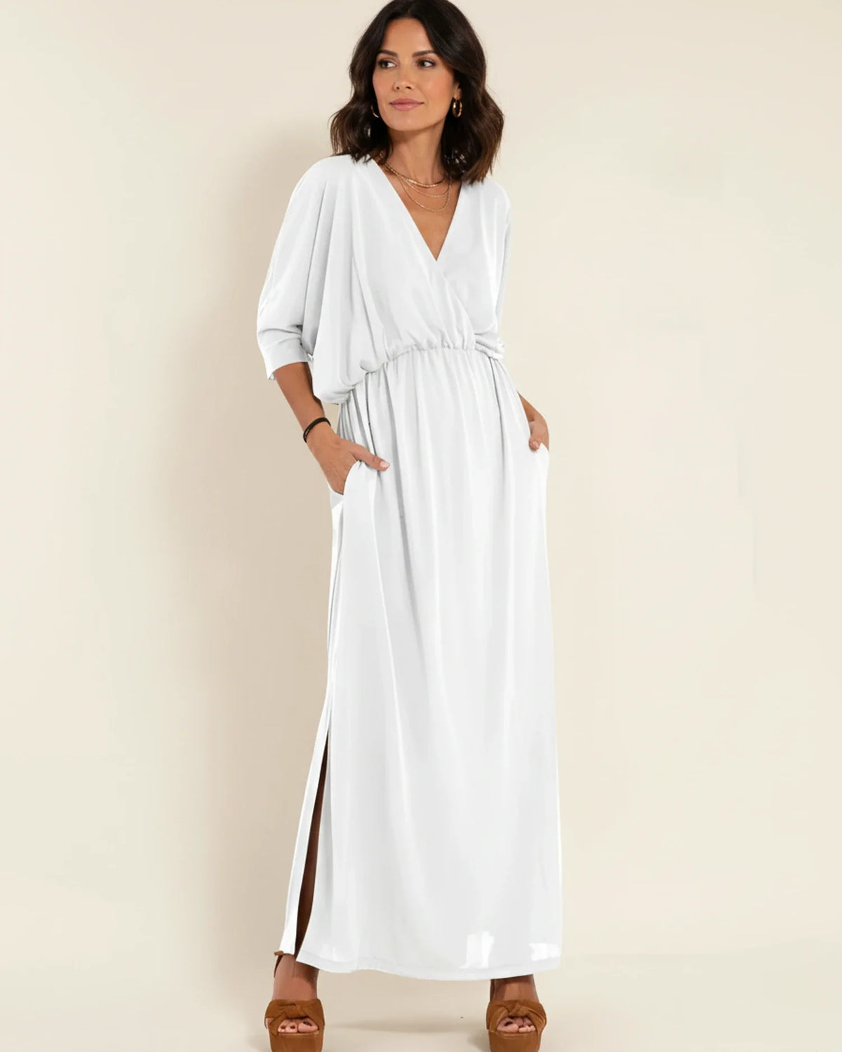 Women's Maxi Dress with Pockets