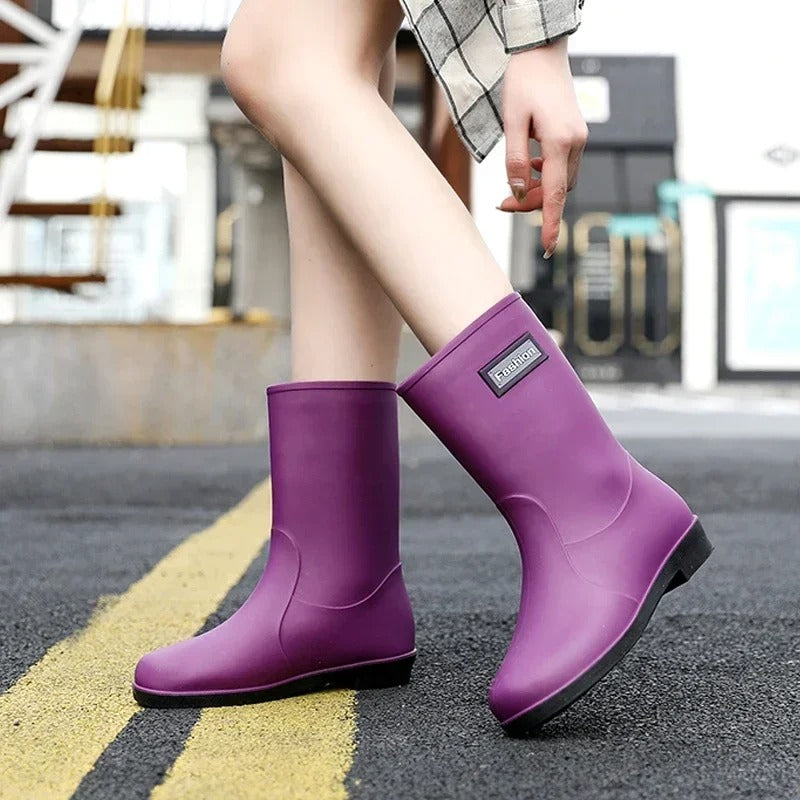 Women's Mid-Calf Rain Boots