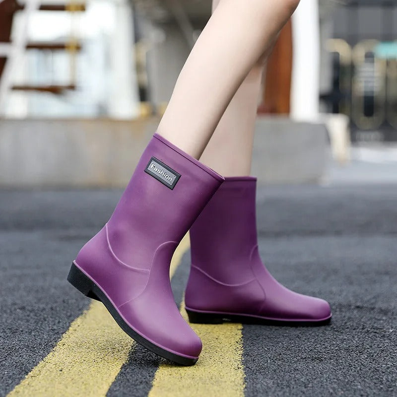Women's Mid-Calf Rain Boots