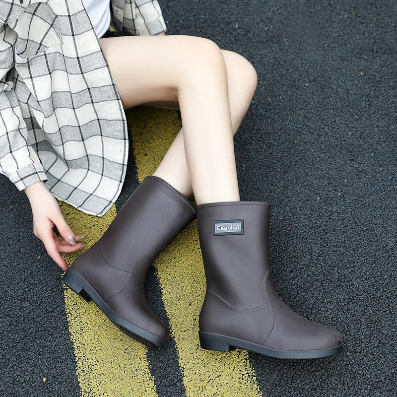 Women's Mid-Calf Rain Boots