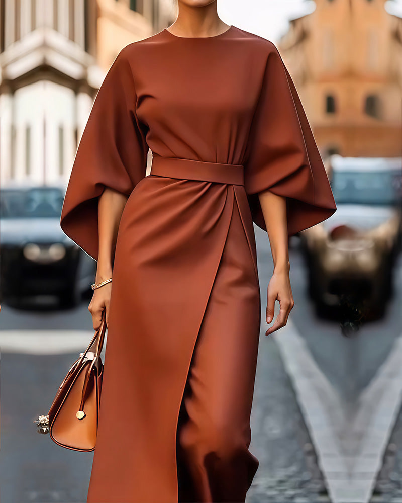 Women's Midi Wrap Dress