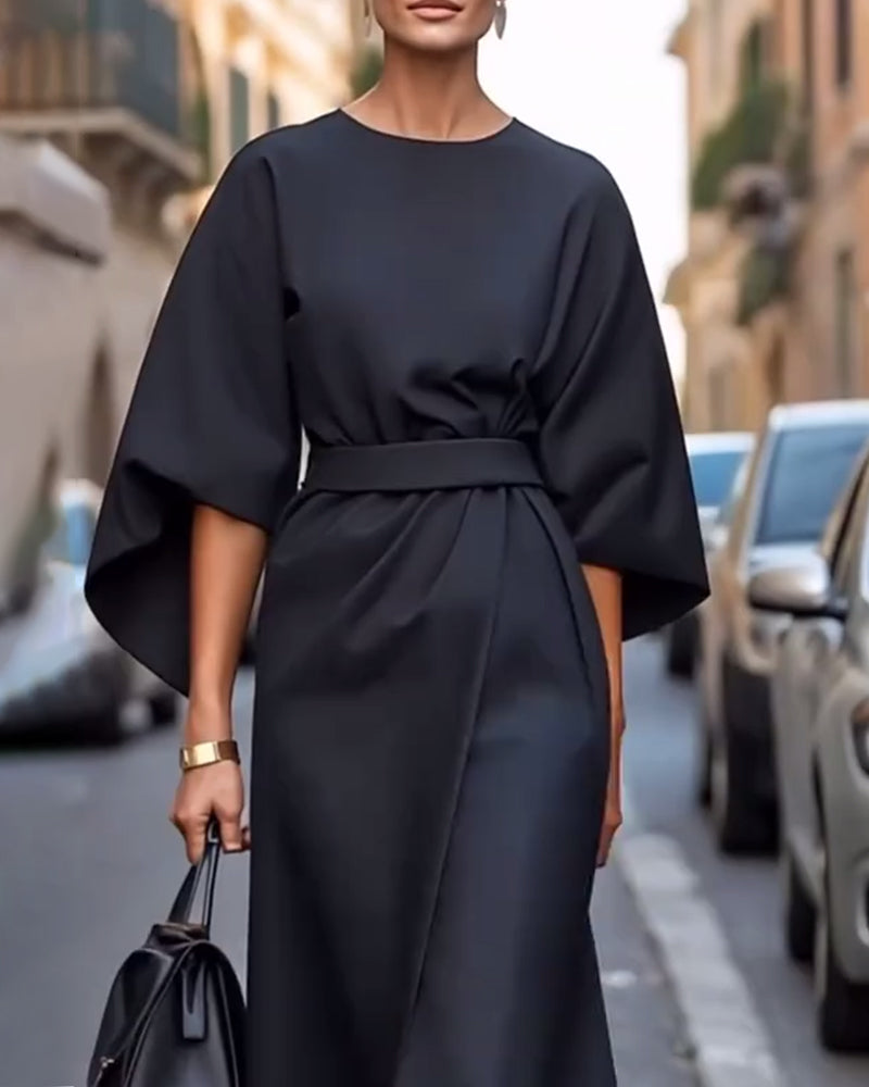 Women's Midi Wrap Dress