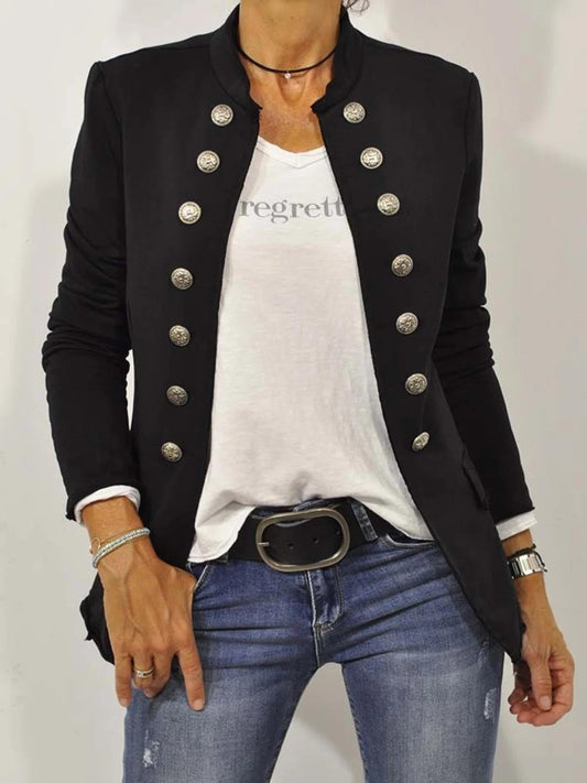Women's Military-Style Blazer