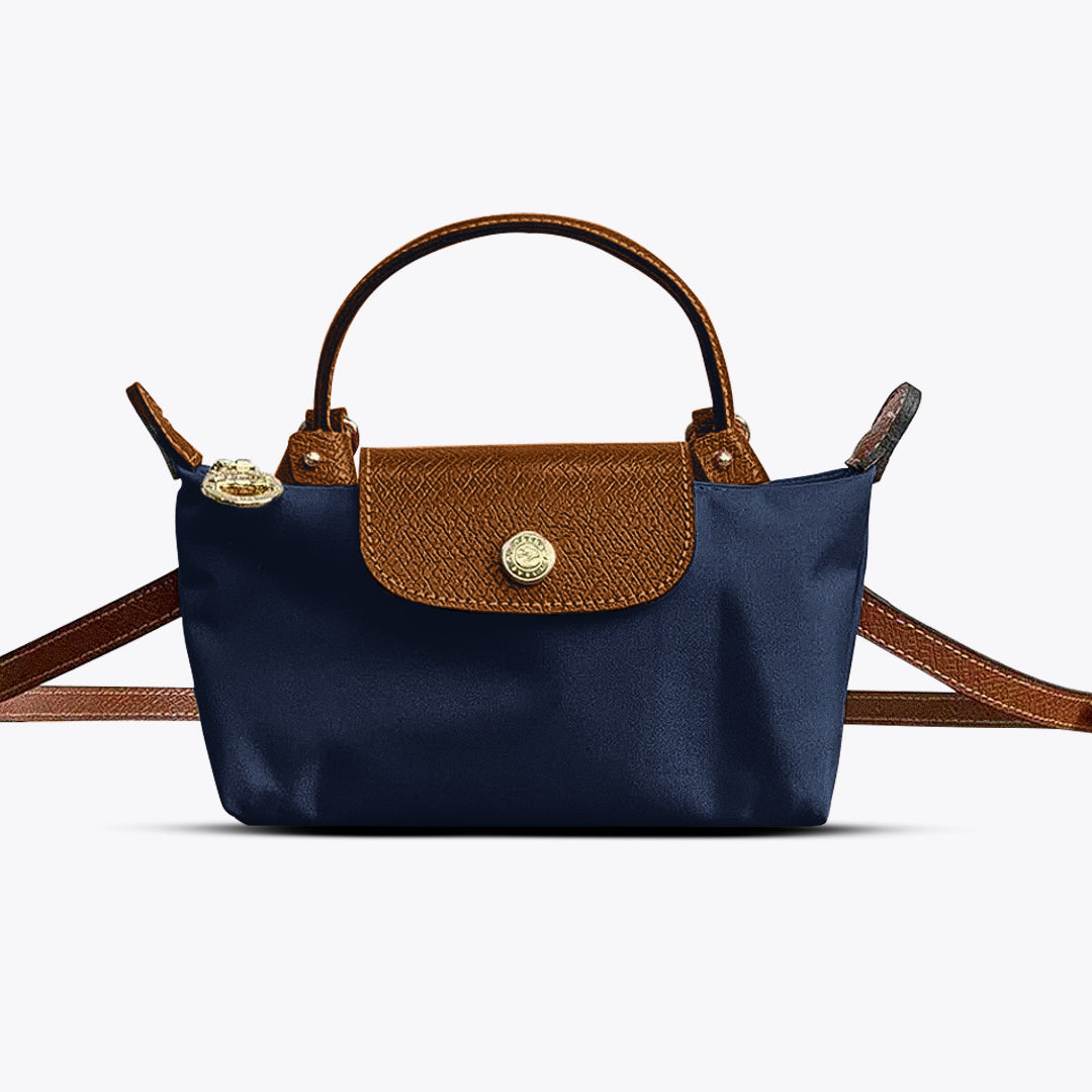 Women's Mini Leather Crossbody Bag with Adjustable Strap