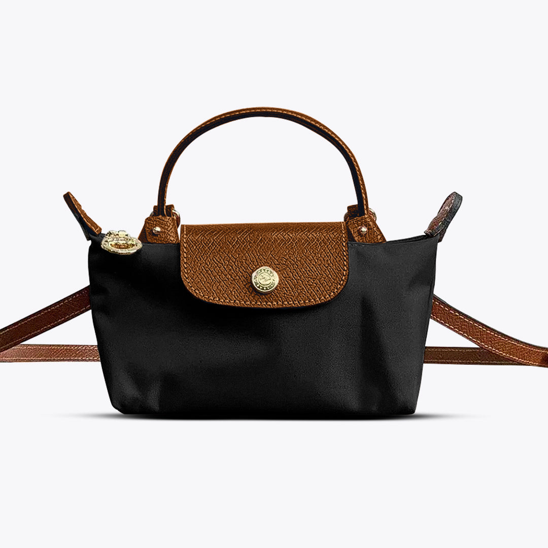 Women's Mini Leather Crossbody Bag with Adjustable Strap