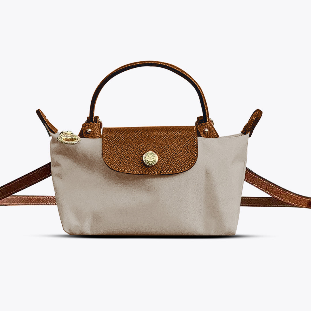 Women's Mini Leather Crossbody Bag with Adjustable Strap
