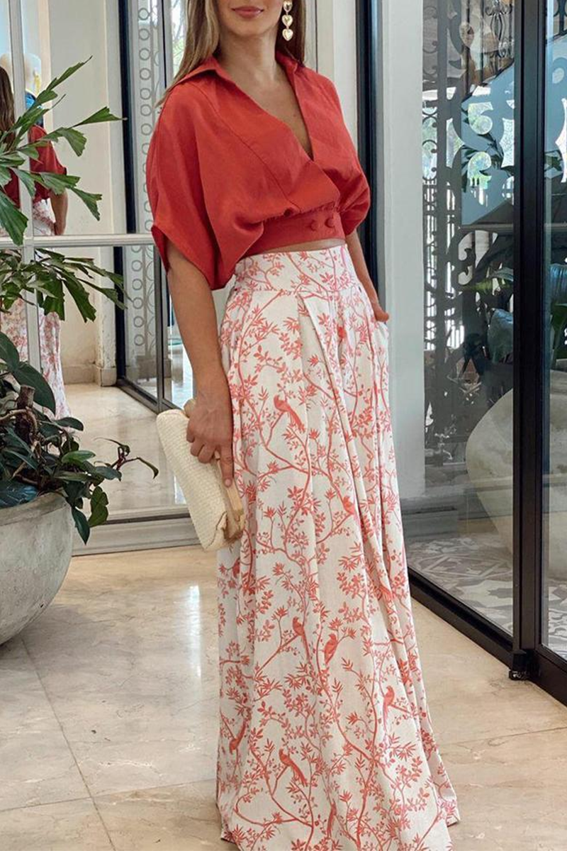 Women's Modern Two-Piece Set – Elegant and Breezy