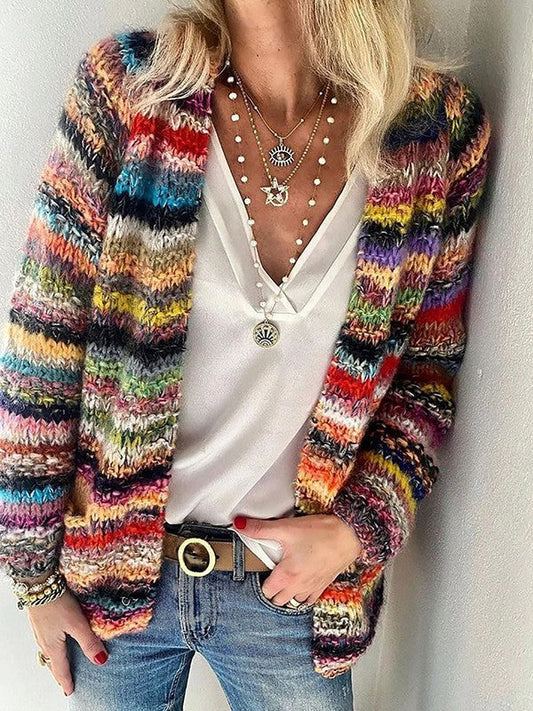 Women's Open-Front Knit Cardigan