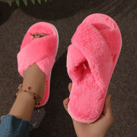 Women's Open-Toe Cross-Strap Slippers