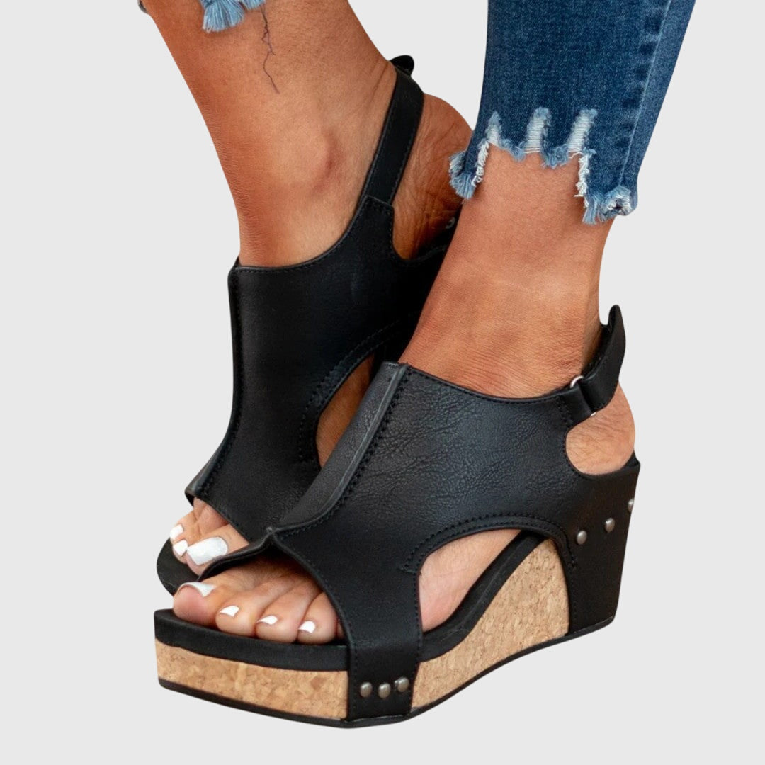 Women's Open-Toe Wedge Sandals